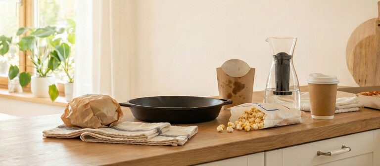 PFAS Chemikalien im Haushalt, Pfannen, To-Go Essen und Becher